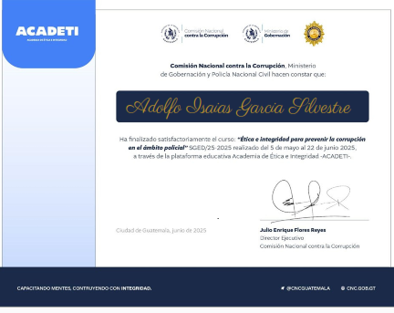 Certificado de curso